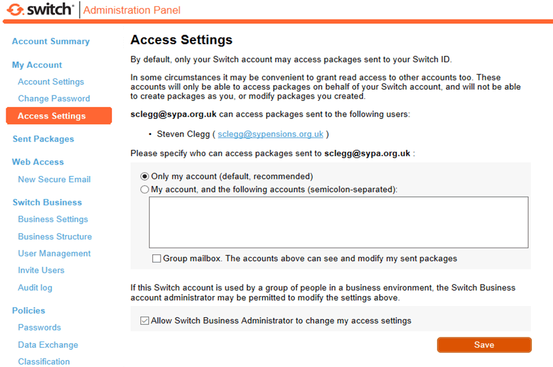 Egress Screen